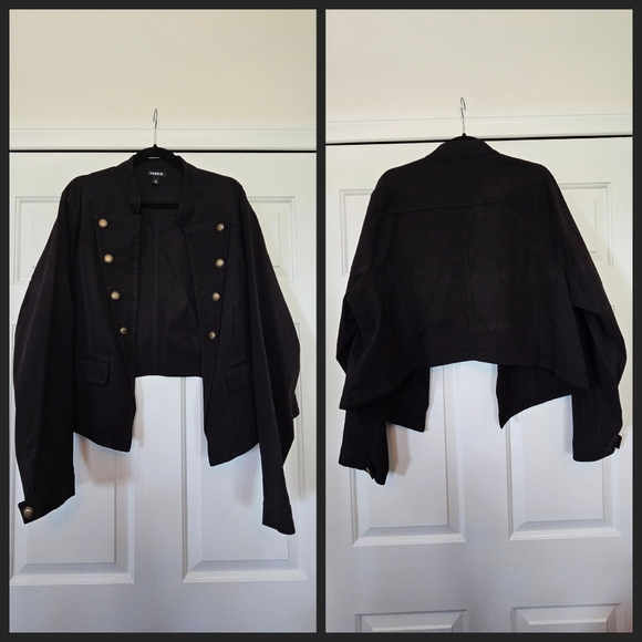 Torrid Military Jacket 4X Pre-owned EUC OBO - Picture 3 of 5